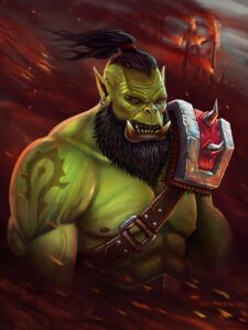 Orc Warrior from WoW