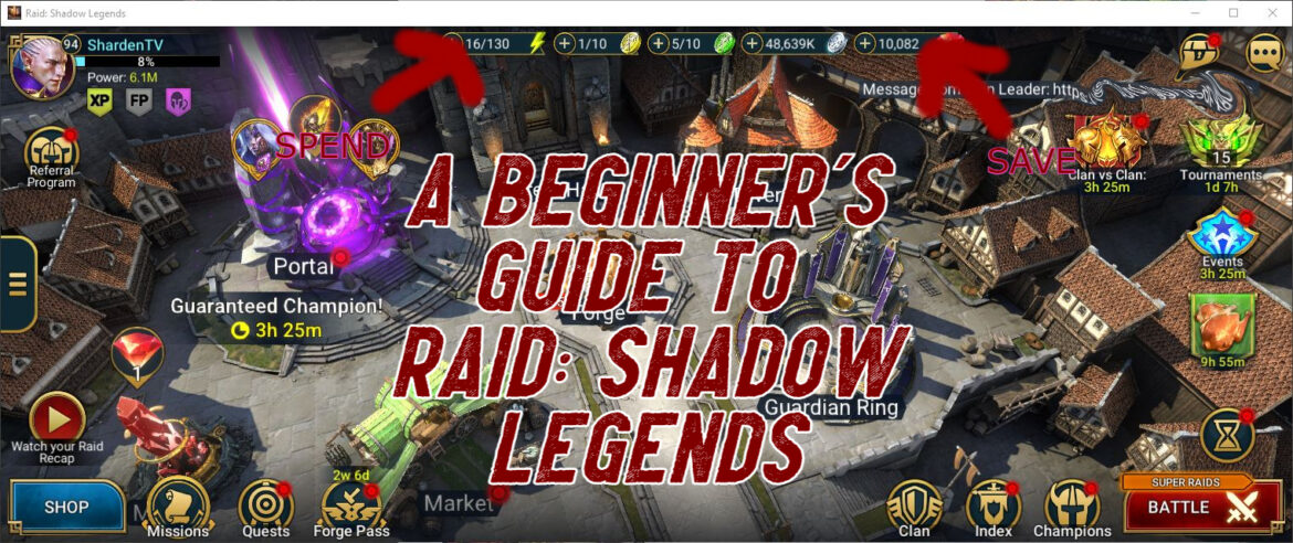 A Beginners Guide to Raid: Shadow Legends